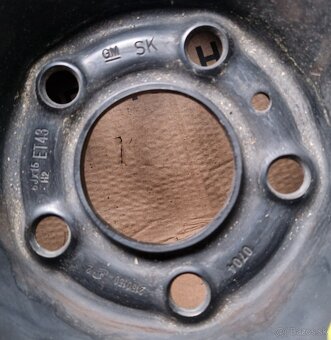Sada oceľových diskov OPEL 5x110, 6Jx15 ET43, 65,10 mm - 2