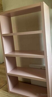 Ružový regál IKEA - 2