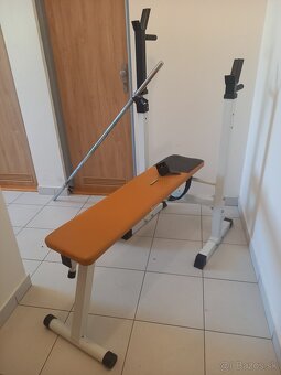 Skladacia pevná lavička na bench press - 2