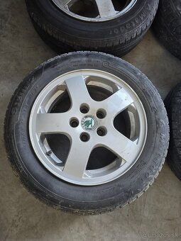Kolesá na Fabiu 5X100 165/70R14 - 2