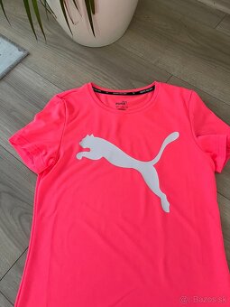 Puma sýto ružovo koralové tričko číslo 152 nove - 2