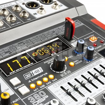 Power Dynamics PDM-T804 Stage Mix 8-kanálový DSP/MP3 - 2