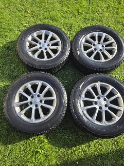 Jeep elektróny 5x127 r18 so zimnými pneu - 2