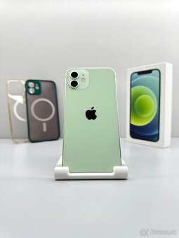 iPhone 12 GREEN NOVÁ BATÉRIA 100%+PRÍSLUŠENSTVO - 2