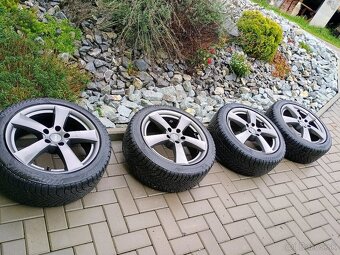 Hliníkové disky R17+zimné pneumatiky 5x112 - 2