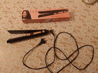 žehlička na vlasy ELLE (NOVÁ) + darček - 2