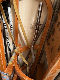 Činkový set Strong 76 kg + posilňovacia lavica HS-1055 - 2