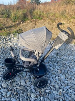 KINDERKRAFT Detská trojkolka skladacia 5v1 SPINSTEP Grey - 2