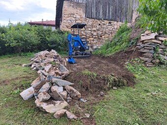 Výkopové a zemné práce Minibágrom ✅ - 2