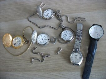 Predám hodinky-cibule polovnícky motív-dovoz Rakúsko. - 2