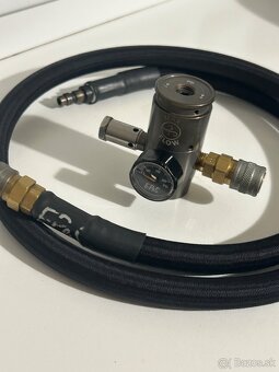 Predám HPA regulátory + hadice (airsoft) - 2