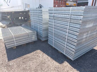 Oceľové rošty 110x134cm nosník podesta - 2