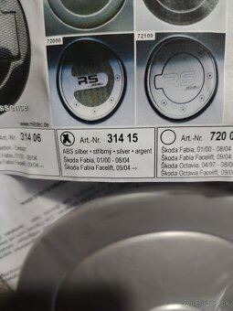 Kryt na viečko nádrže Fabia1 - 2