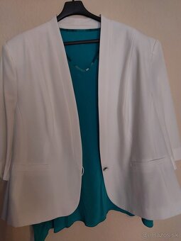 Dámske biele sako - 2