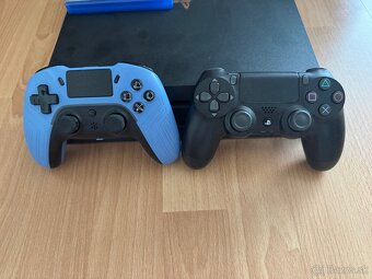 Predám Playstation 4 Pro 1TB + 2 controllery 2 hry - 2