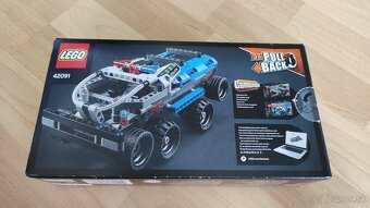 LEGO Technic 42091 Policajná naháňačka - 2