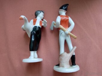 Porcelánové sošky Hollohaza - 2
