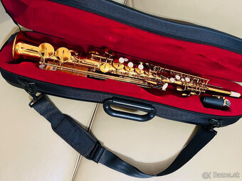 Predám nový B- SOPRÁN saxofón- kópia k modelu SELMER- nádher - 2