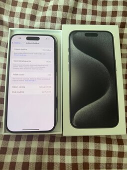 Predám iPhone 15 Pro v ideálnom stave - 2