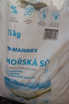 Predám Chlorinator - salinator + soľ - 2