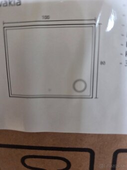 LED zrkadlo s podsvietením 100 x 80 cm - 2