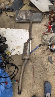 Audi a3 8l quatro vyfuk, koncový tlmič - 2