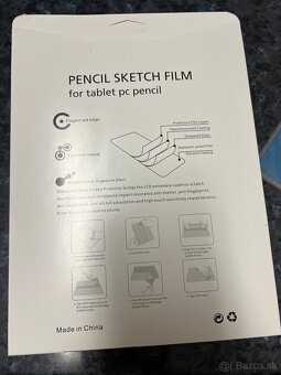 Pencil Sketch Film – ochranná fólia pre iPad 7 / 8 / 9 - 2