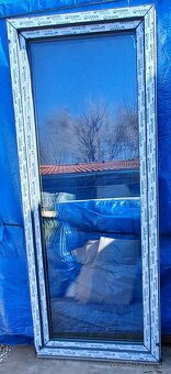 Predám balkonove dvere:95x230, 92x227 ,90x238 antracit/biela - 2