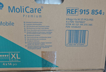 MOLICARE Premium mobile 5 kvapiek XL 14 ks-cena cca 0,35/ks - 2