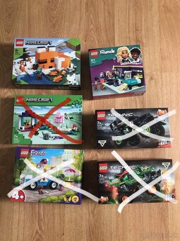 Nové Lego- Minecraft, Friends, Technic - 2