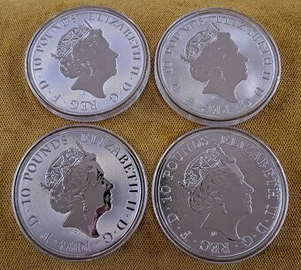 Anglicko 10oz minca investicne striebro - 2