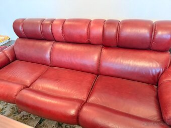 Kožená sedacia súprava - 2