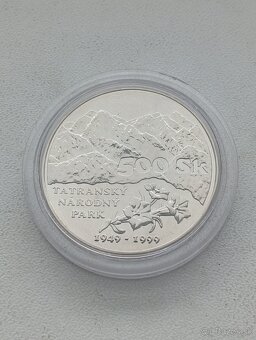 Strieborné 500 Sk mince - 2