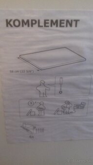 Polica Komplement IKEA nové originál zabalené - 2