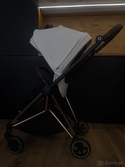 Cybex mios 3.0 rosegold s off white poťahom - 2