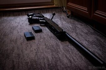 WELL Airsoft Sniper MB04A Čierna + 2 zásobnky - 2