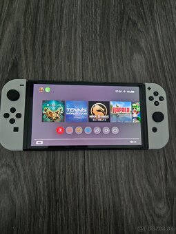 Nintendo Switch Oled + 256 GB karta + 5 Hier - 2