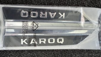 Nálepky na blatník Karoq - 2