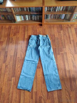 Pull&Bear straight jeans – dámské džíny s vysokým pasem, vel - 2