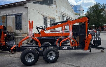 Vyvažecí vlek vyvažečka, vývozka MTM 10T Ruka 6.6m - 2