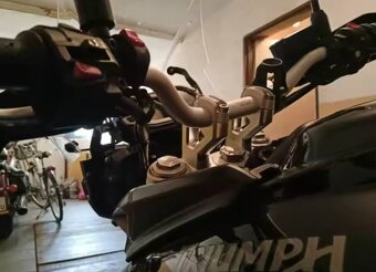 Zvíšenie riaditok na TRIUMPH Tiger - 2