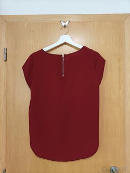 Červená blúzka Only - 2