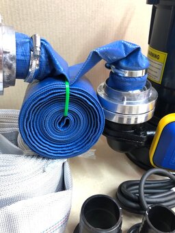 Ponorné kalové čerpadlo s vnútroným drvičom s plavákom - 2