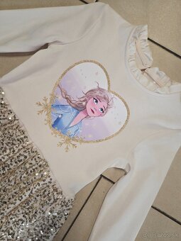 Šaty FROZEN 134 - 2