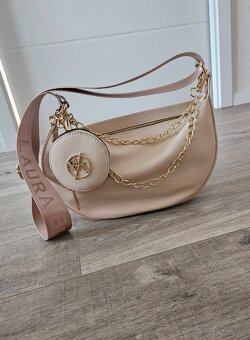 Béžová crossbody kabelka - 2