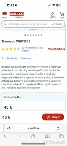 Thomson bezdrôtové slúchadla - 2