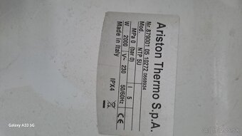 El ohrievač vody Aniston - 2