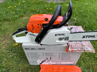 Nová benzínová motorová pila STIHL MS261 - 2