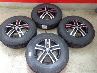 5x118 R16 C Fiat Ducato Karavan Dodávka komplet sada kol - 2