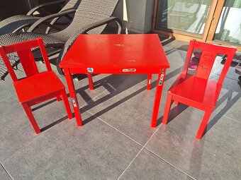 Stôl s dvomi stoličkami Ikea - 2
